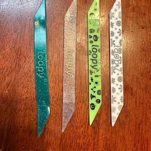 4 super loops with original bag and free case